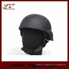 Balísticos capacete Mich 2000 réplica peso leve ABS plástico capacete com capacete de polícia